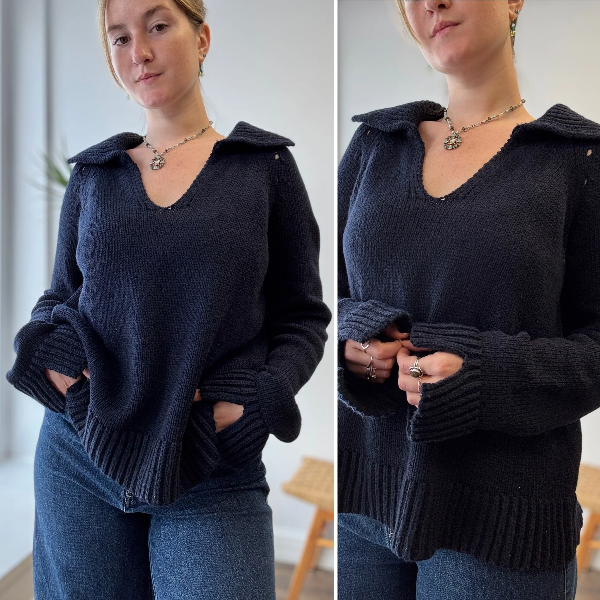 Ciao Lucia Belinha Pullover Sweater- retail $365, Medium - Image 3