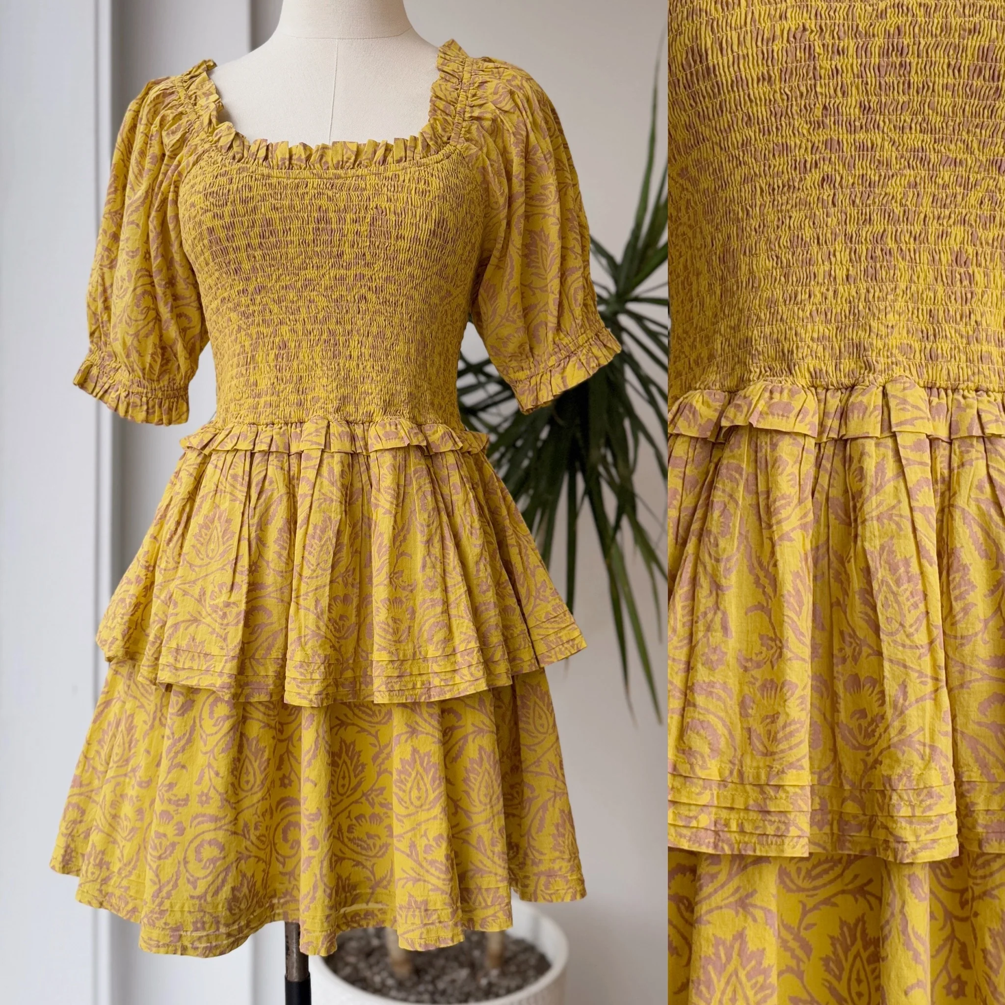 Cleobella Luna Mini Dress, Small - Image 4