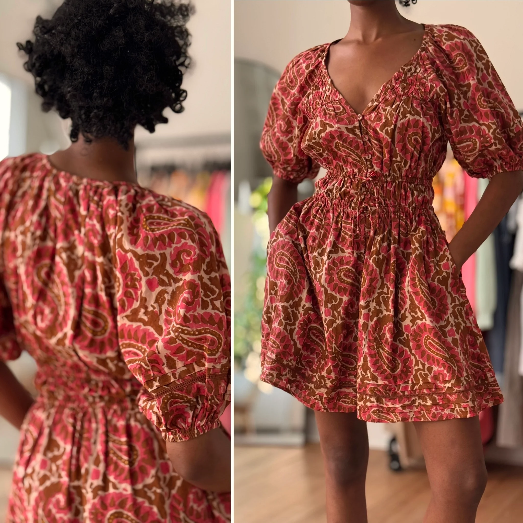 Cleobella NWT Hazel Mini Dress, XSmall - Image 3