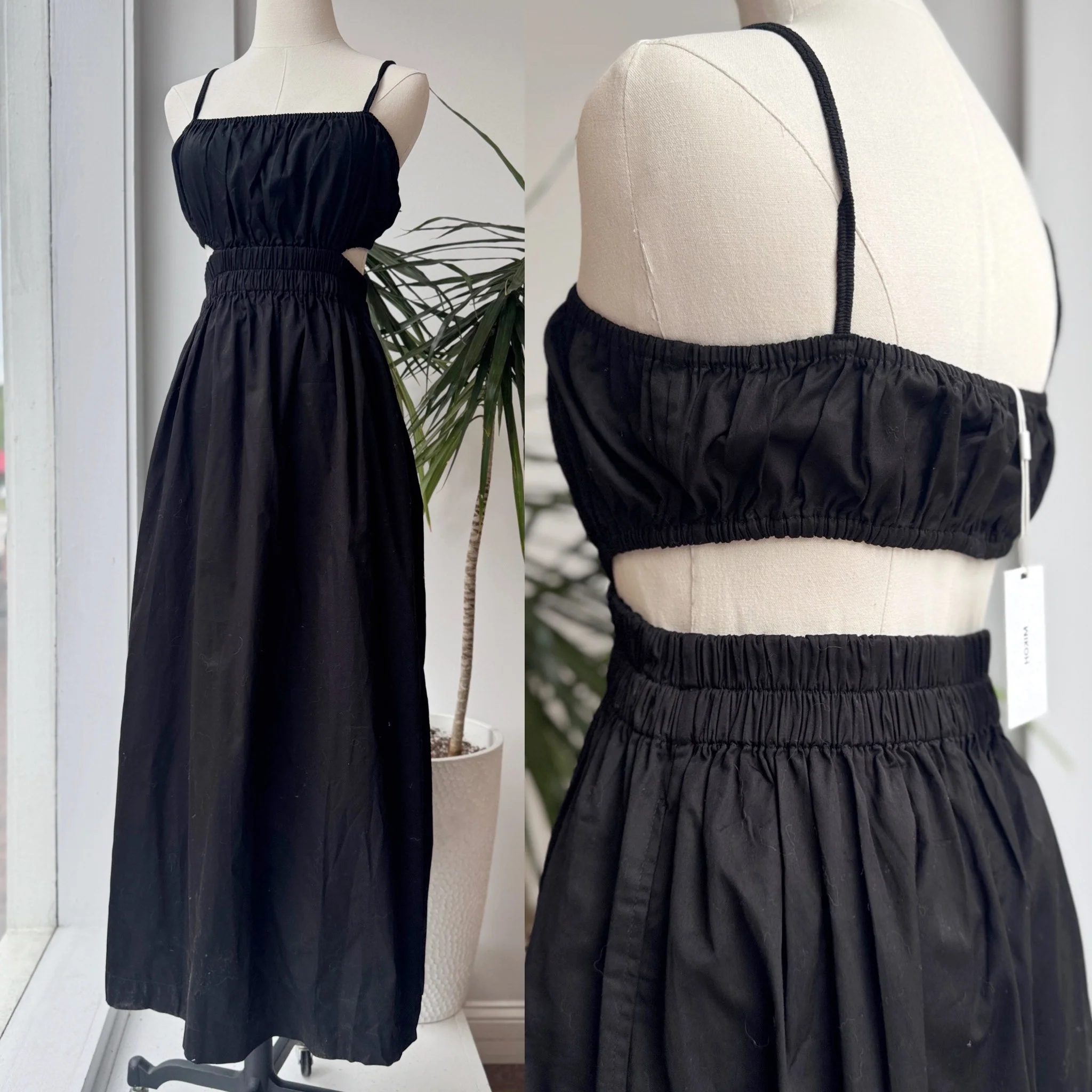 Mikoh NWT Black Cut Out Dress, 1 - Image 4
