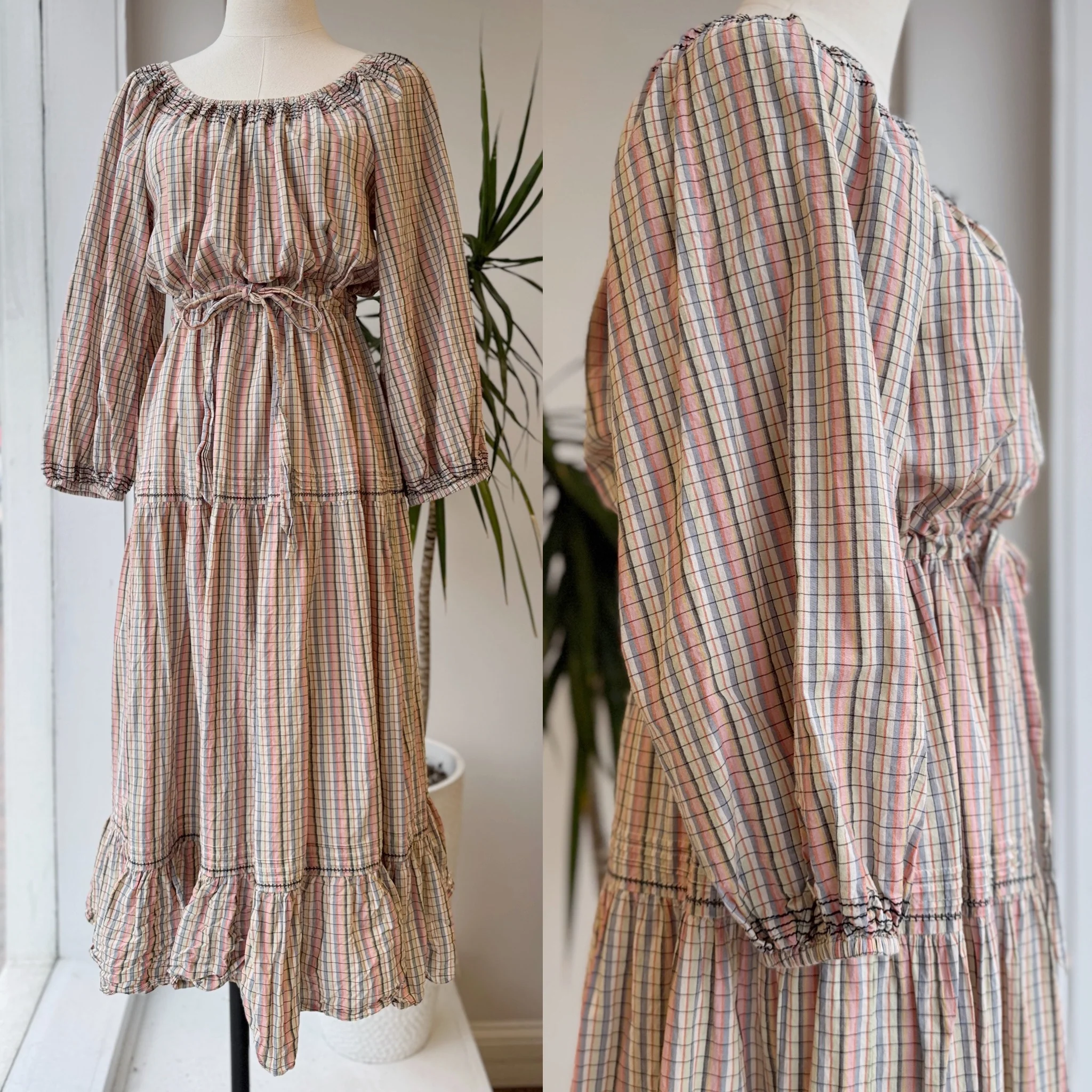 The Great The Wish Well Plaid Dress, 1-Small - Image 3